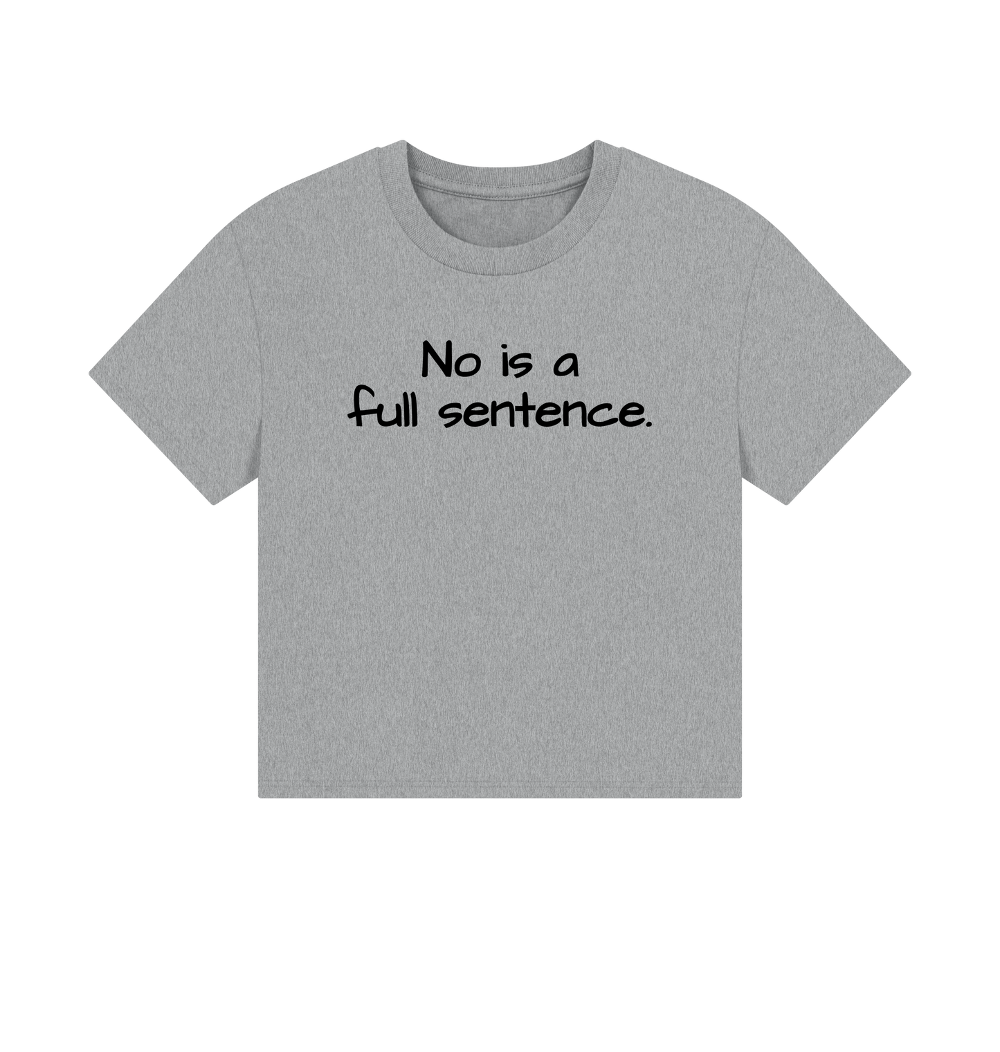 Athletic Grey Printed T-shirt Front