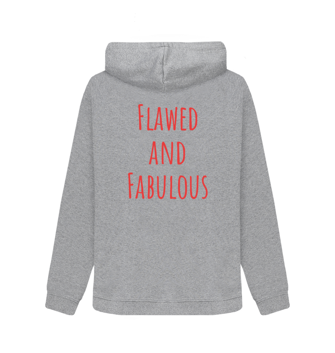 Athletic Grey Printed Sweater Back