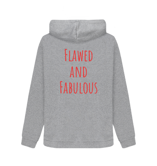 Athletic Grey Printed Sweater Back