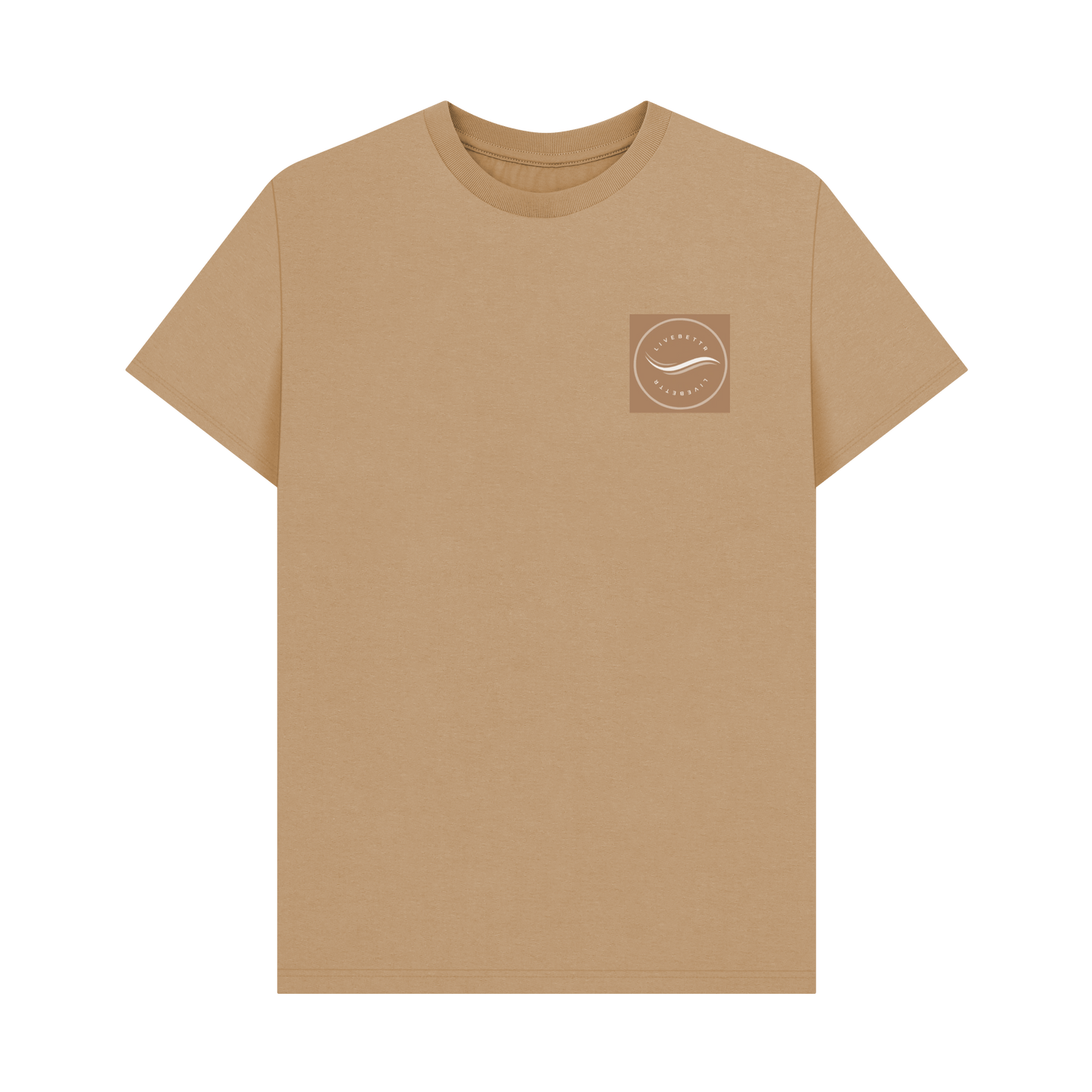 Sand Printed T-shirt Front