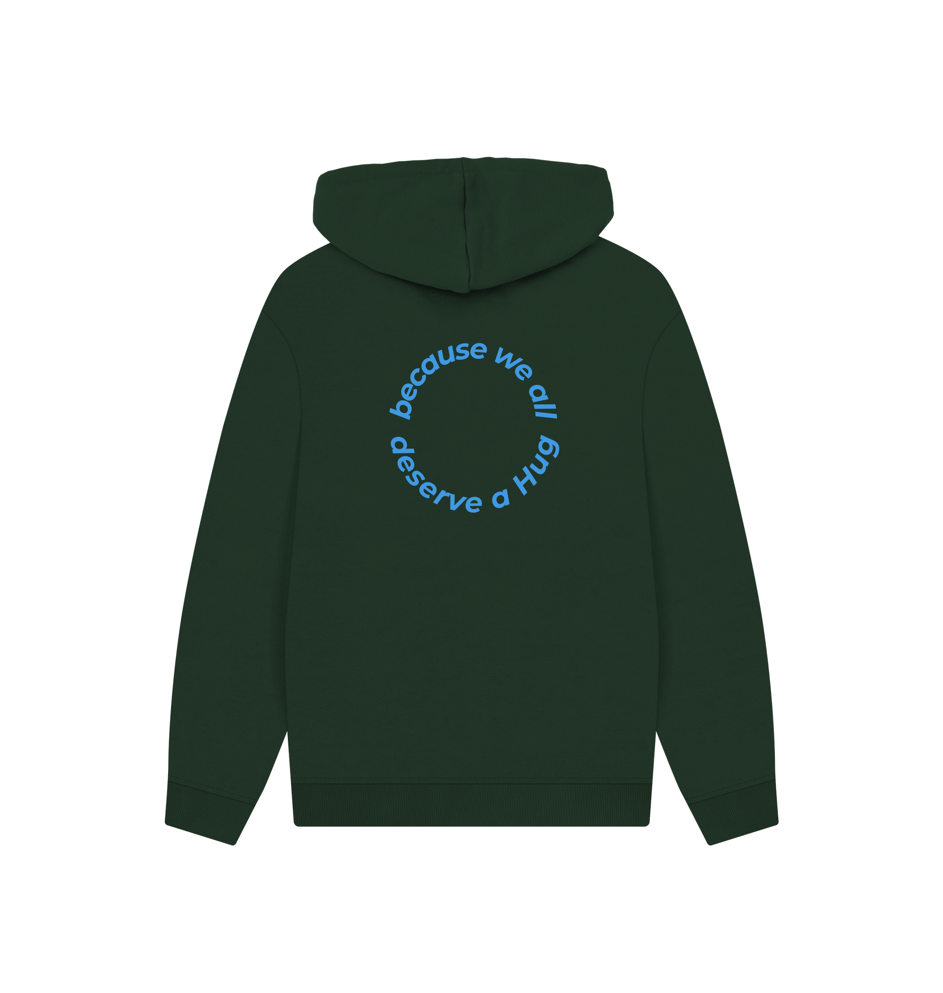 Evergreen Printed Hoody Back