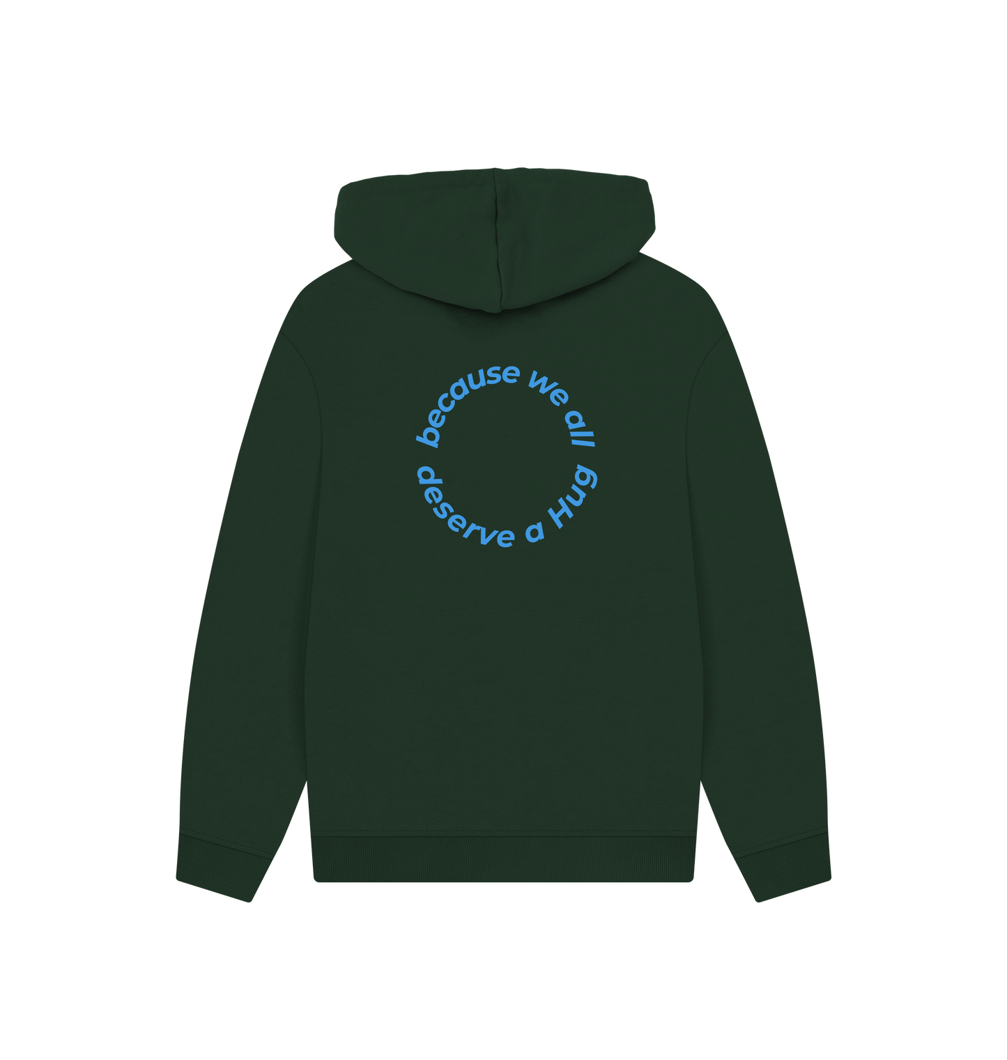 Evergreen Printed Hoody Back