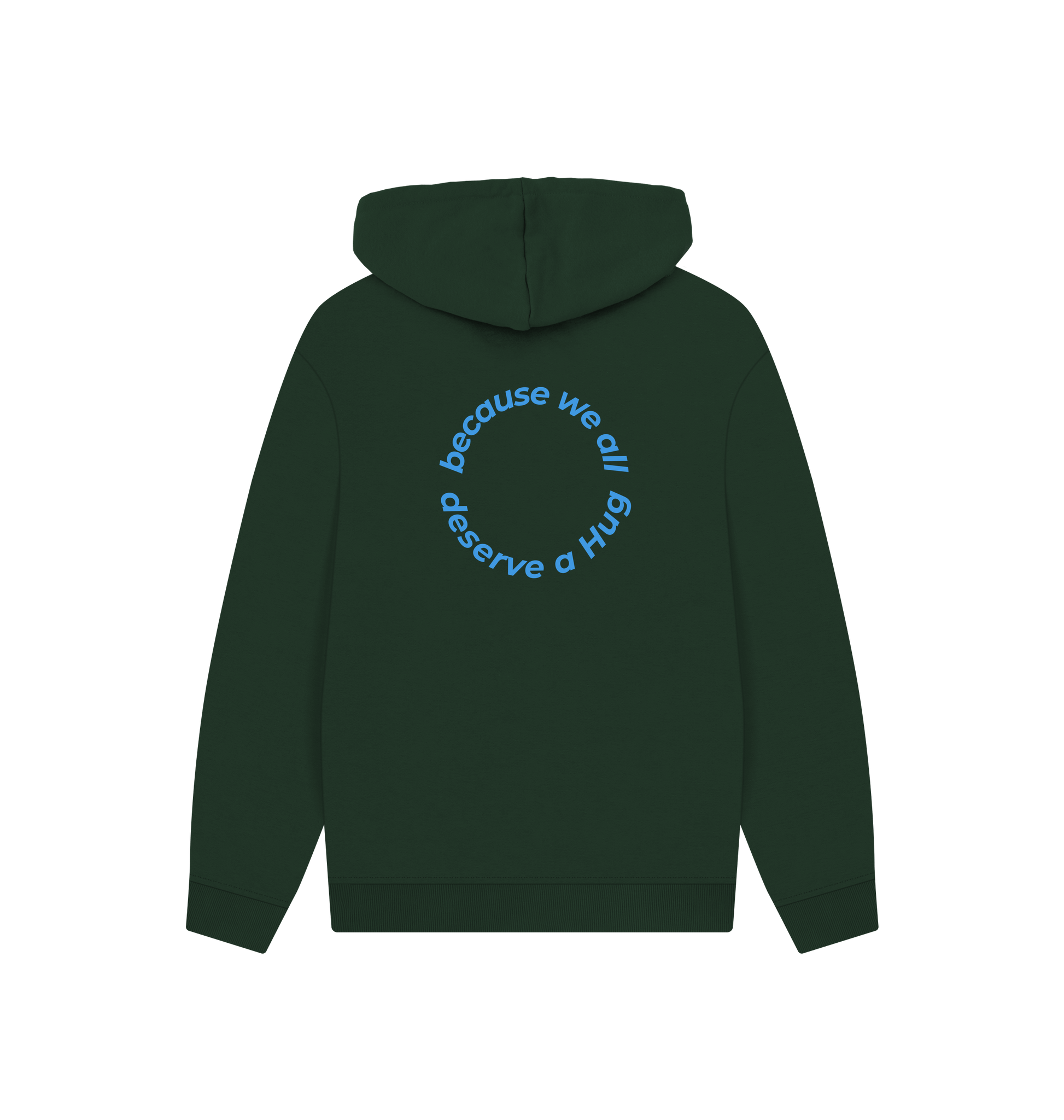 Evergreen Printed Hoody Back