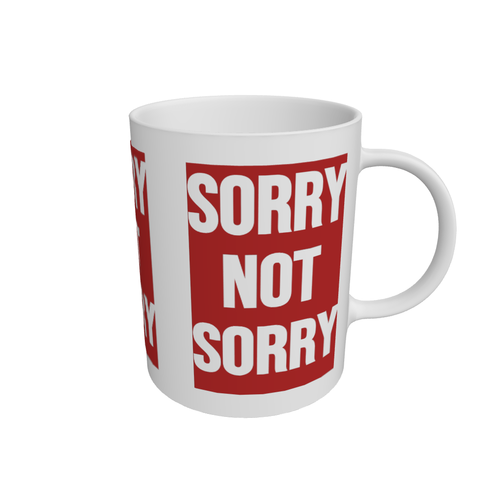 White Mug Front