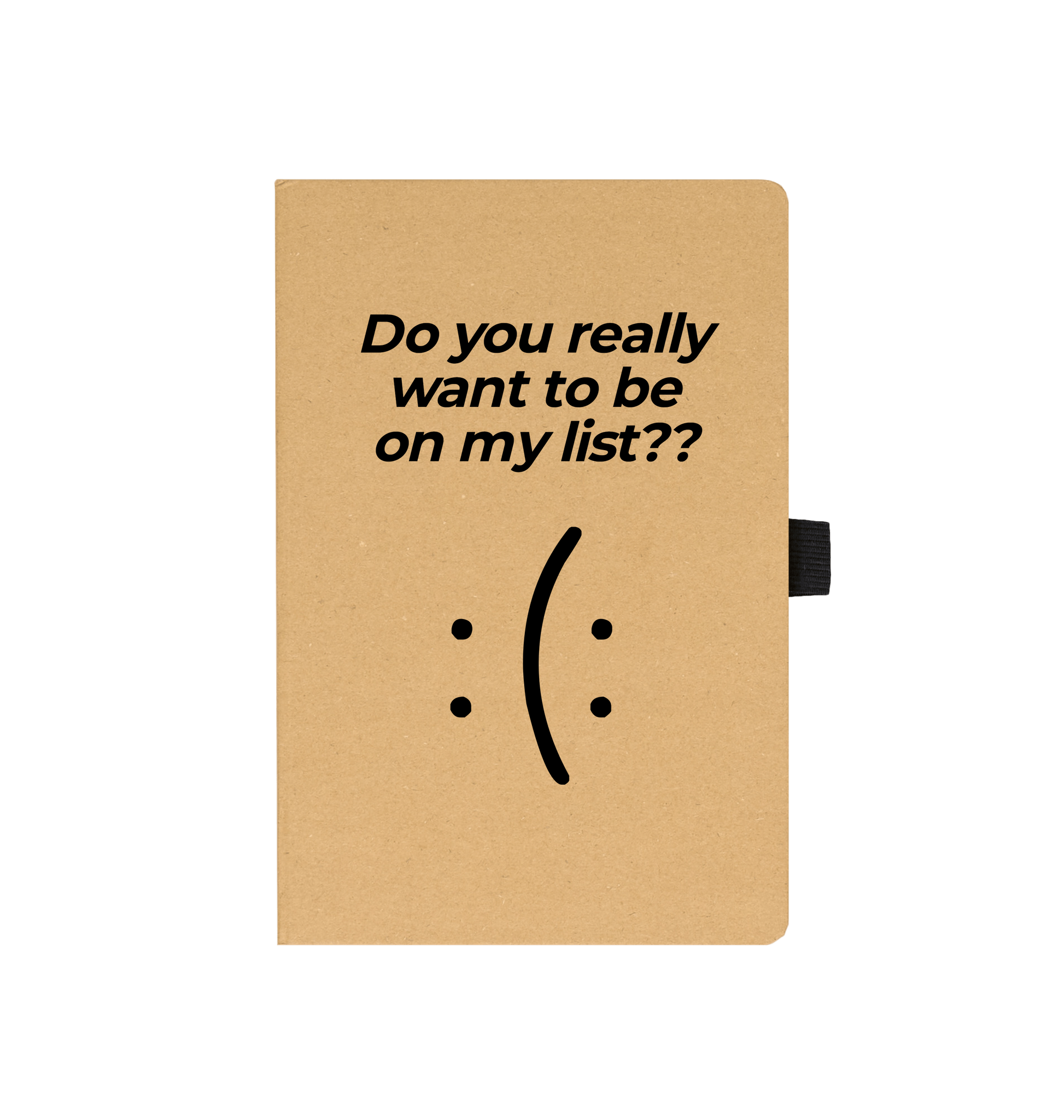 Kraft Printed Notebook Front