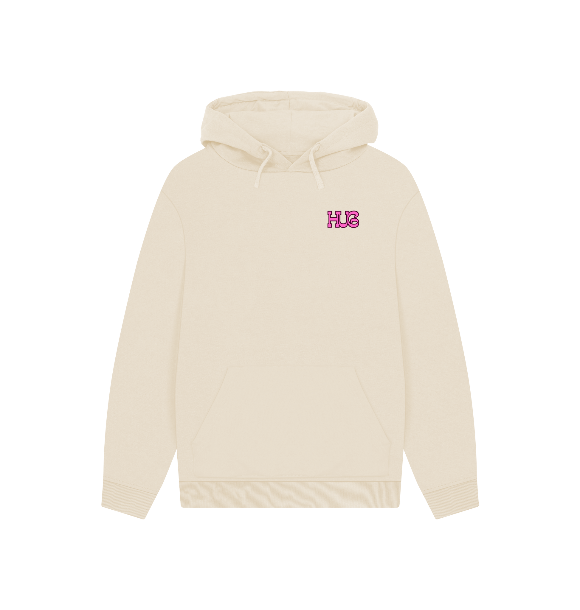 Oat Printed Hoody Front