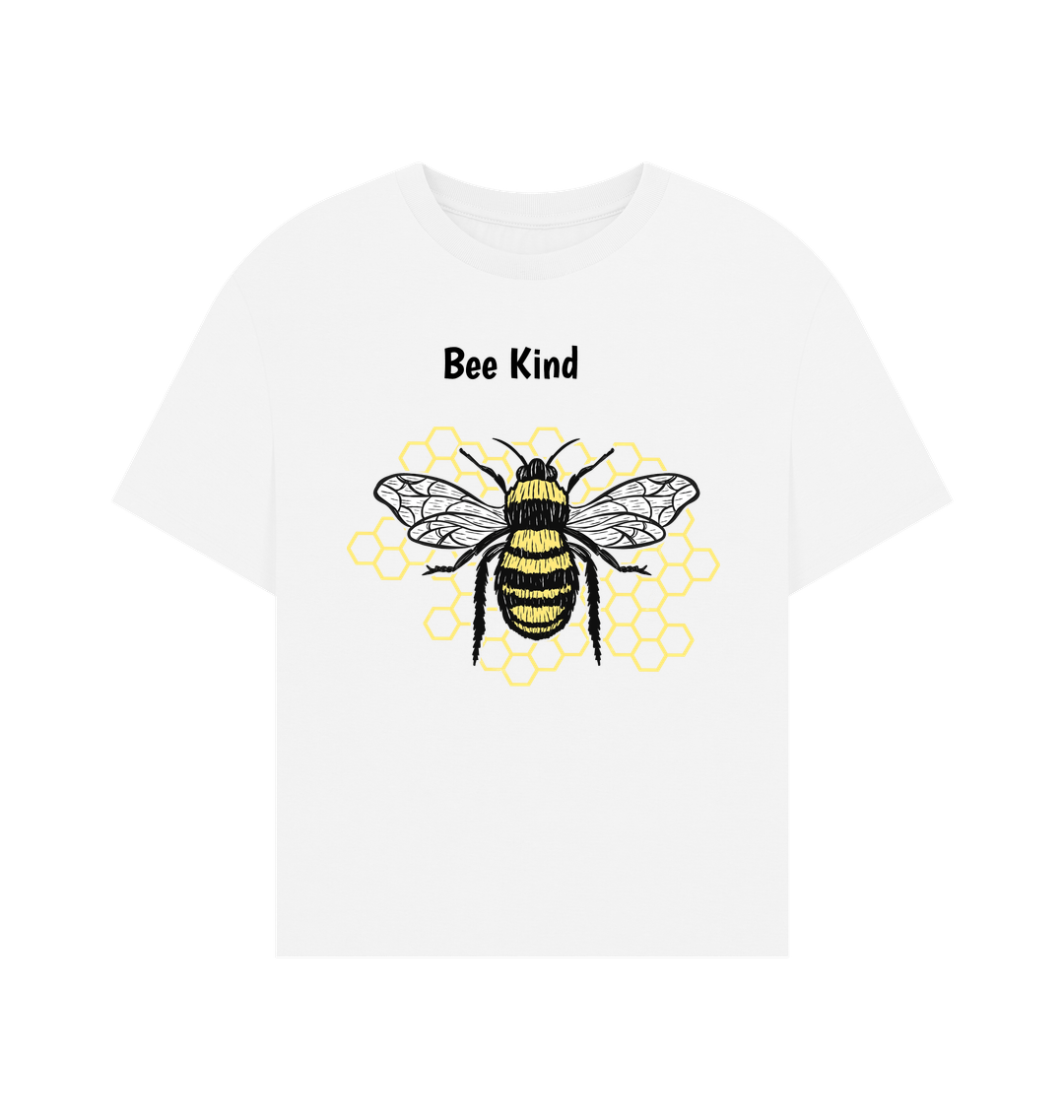 White Printed T-shirt Front