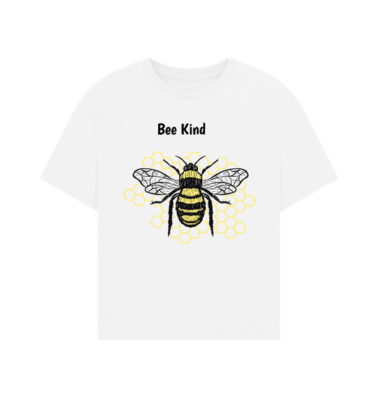 White Printed T-shirt Front