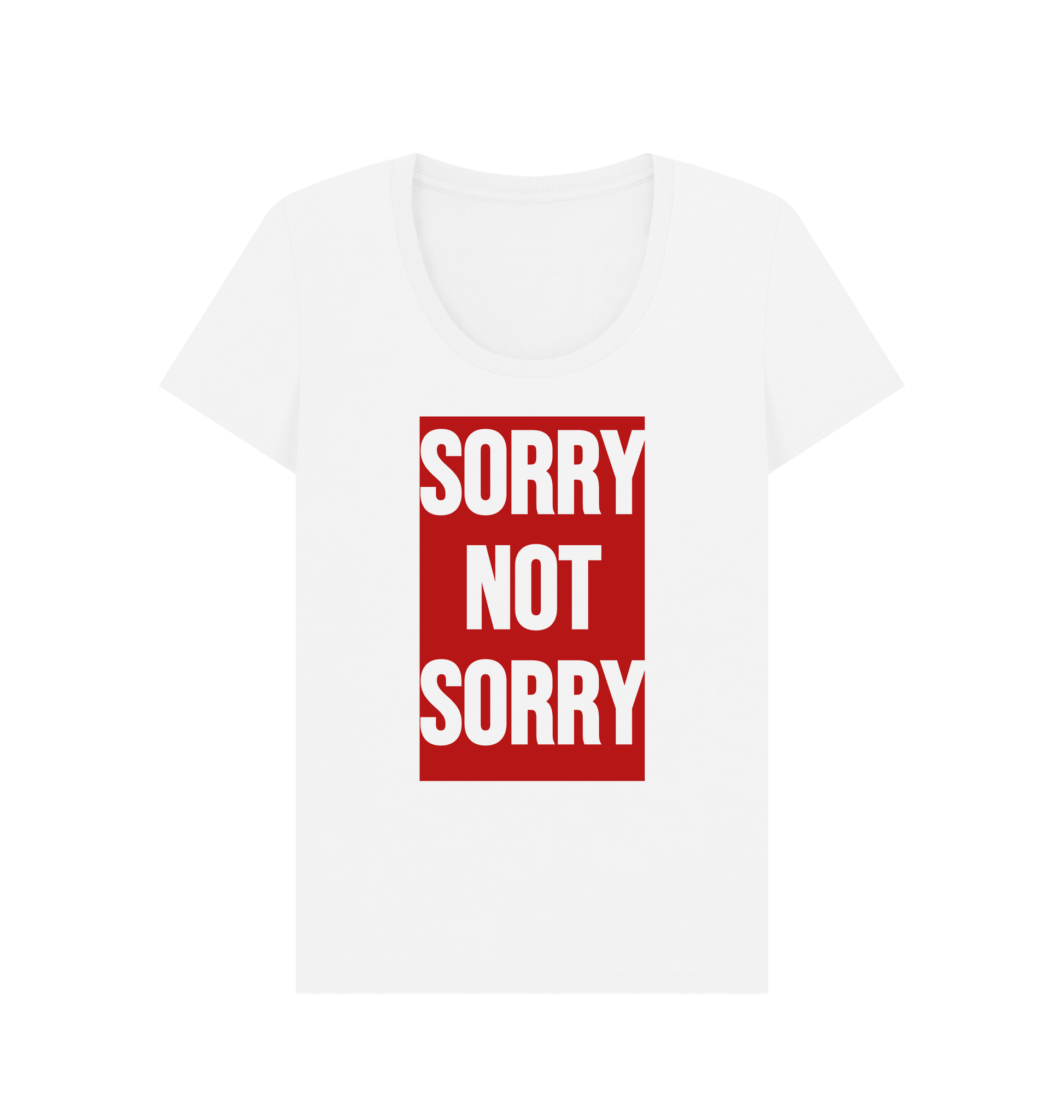 White Printed T-shirt Front