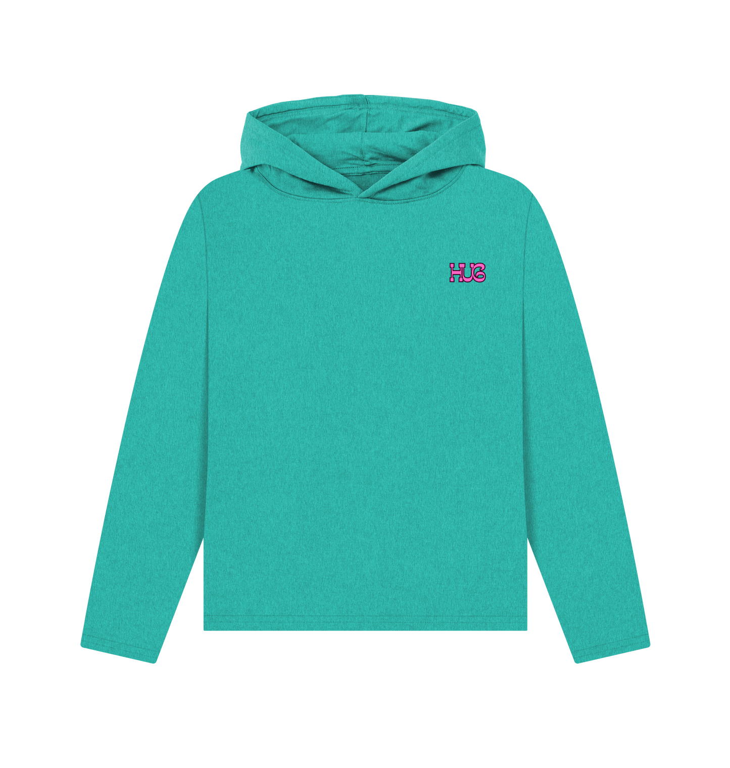 Seagrass Green Recycled Hoody Front