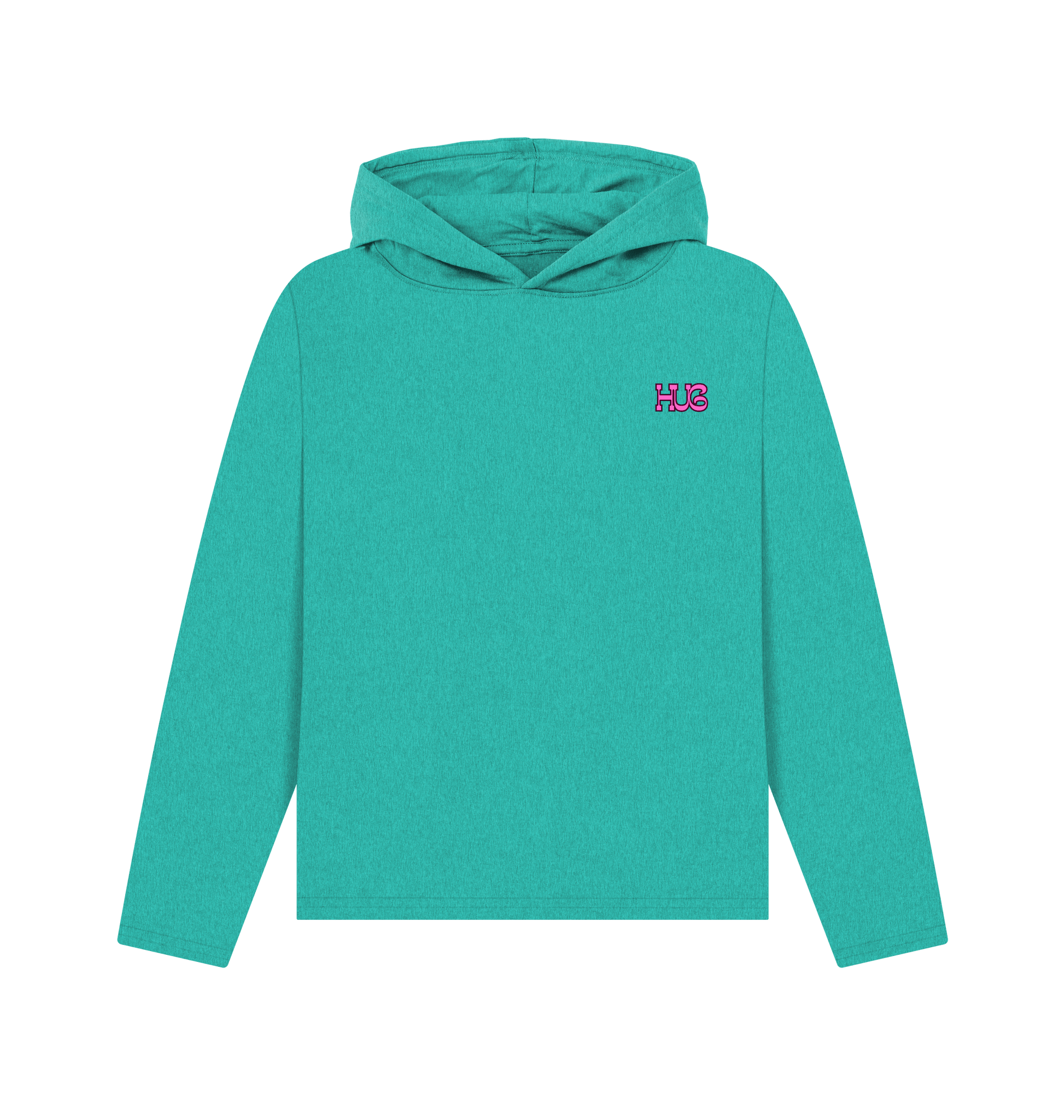 Seagrass Green Recycled Hoody Front
