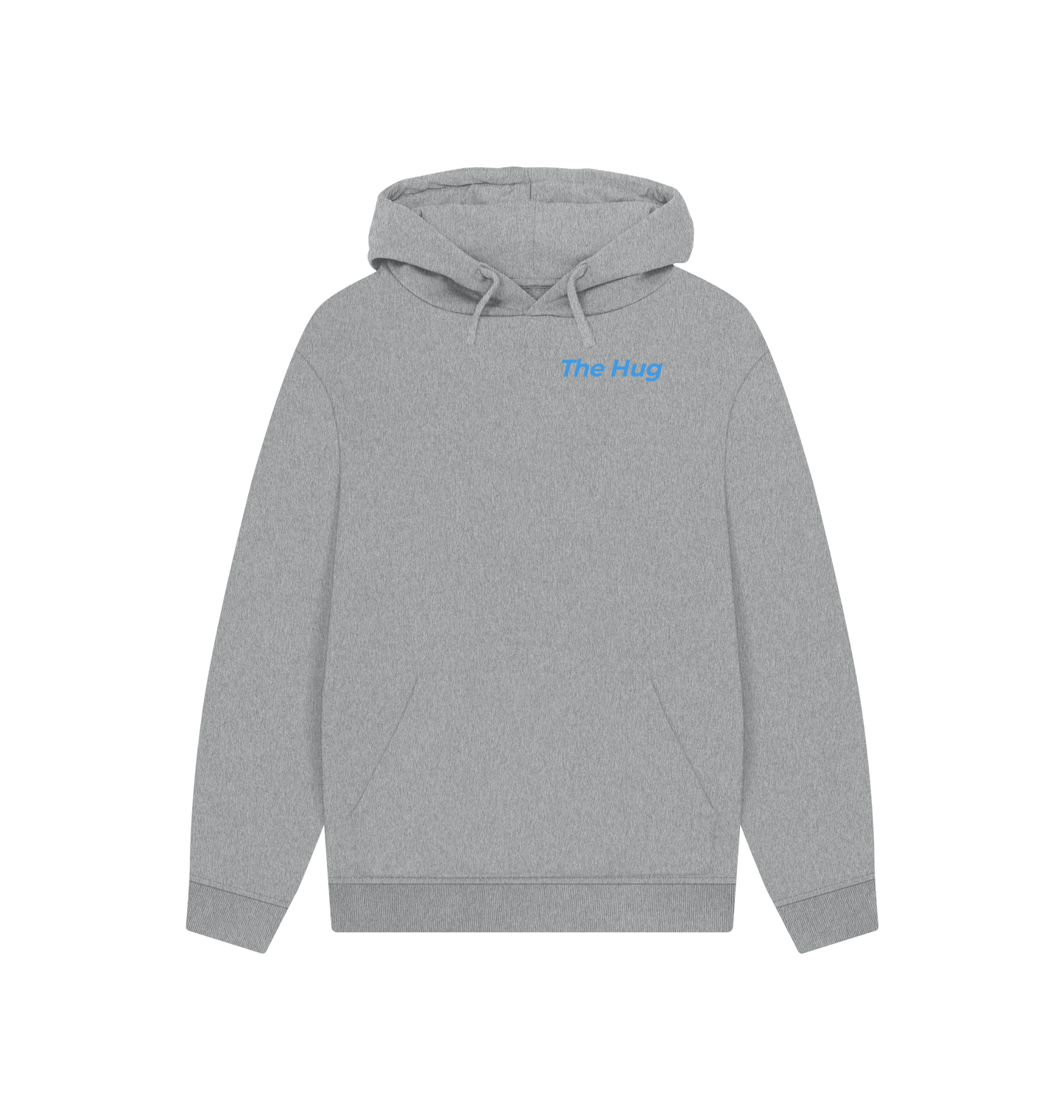 Athletic Grey Printed Hoody Front