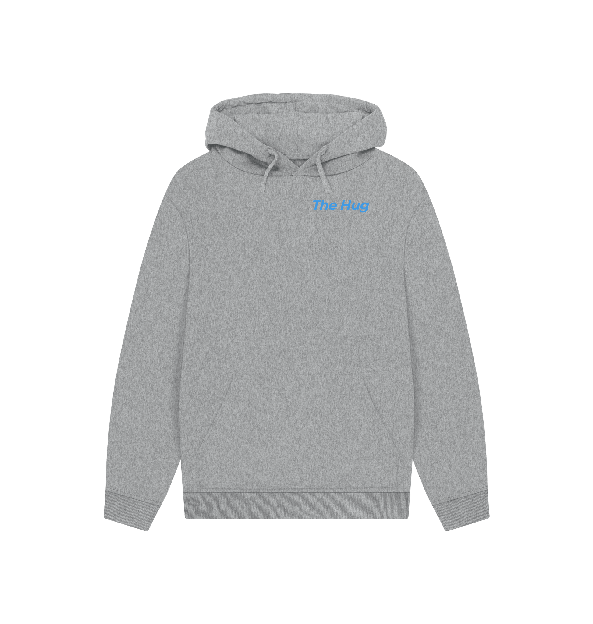 Athletic Grey Printed Hoody Front