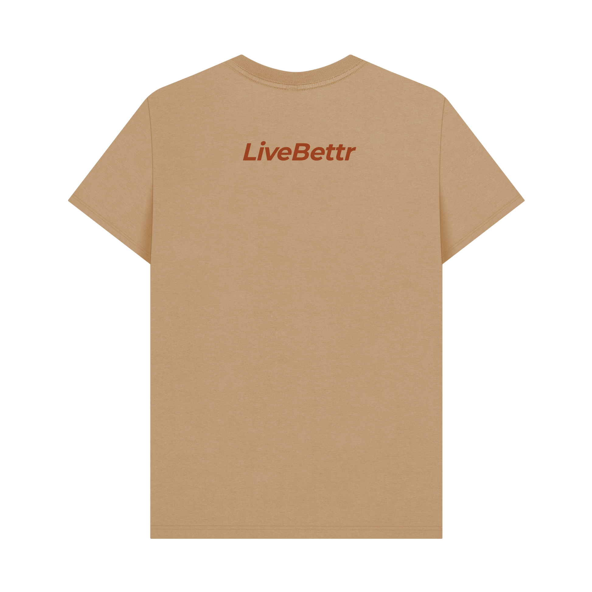 Sand Printed T-shirt Back