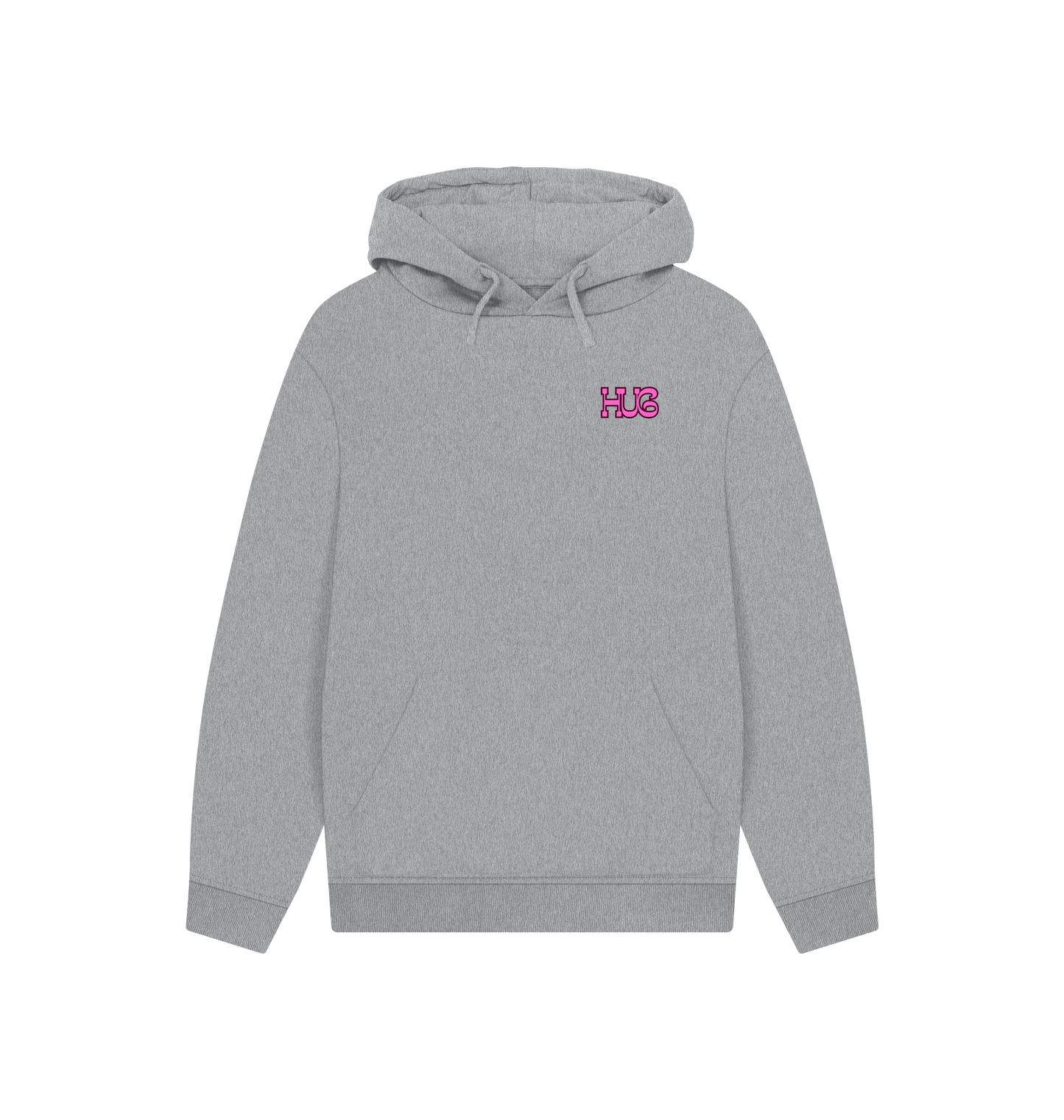 Athletic Grey Printed Hoody Front