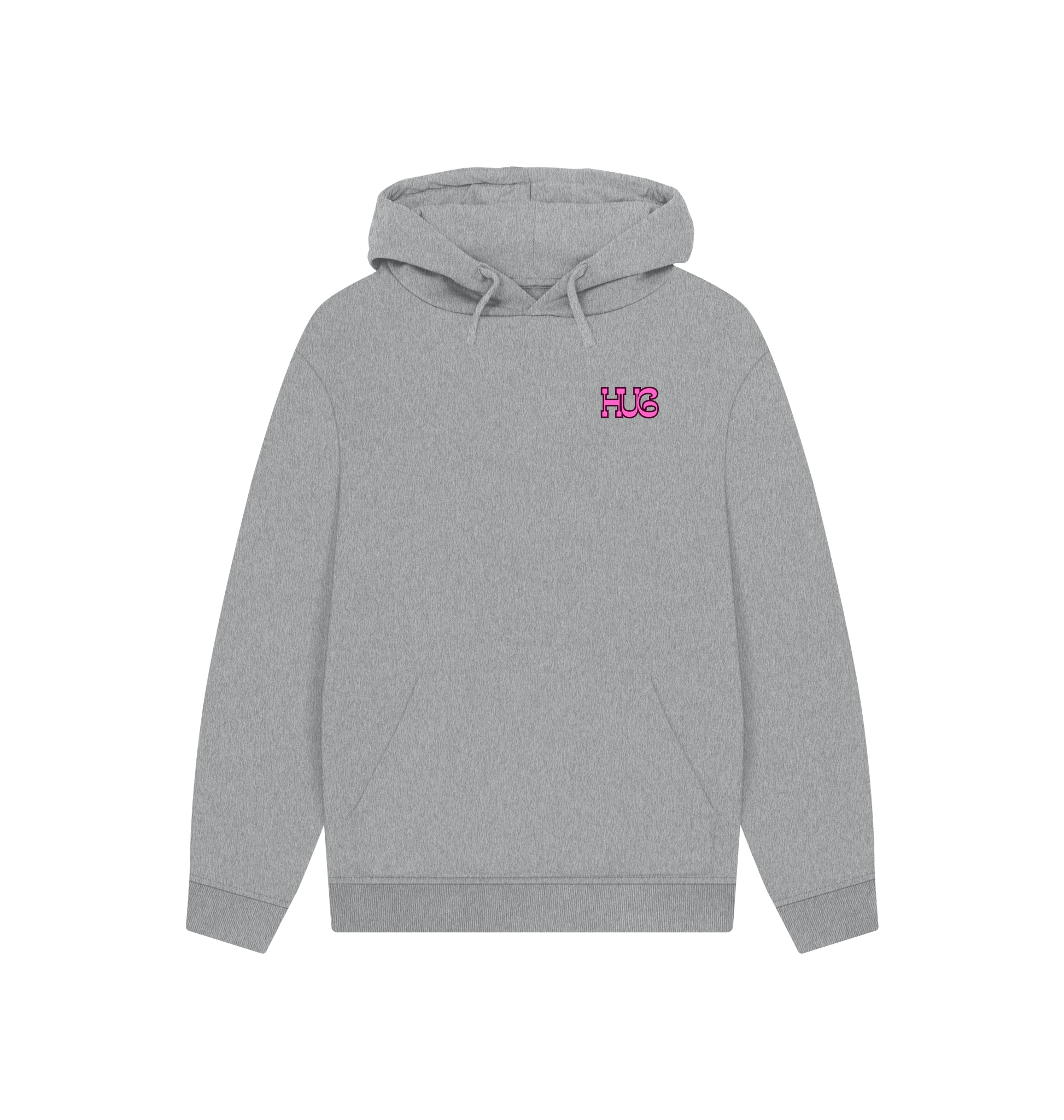 Athletic Grey Printed Hoody Front