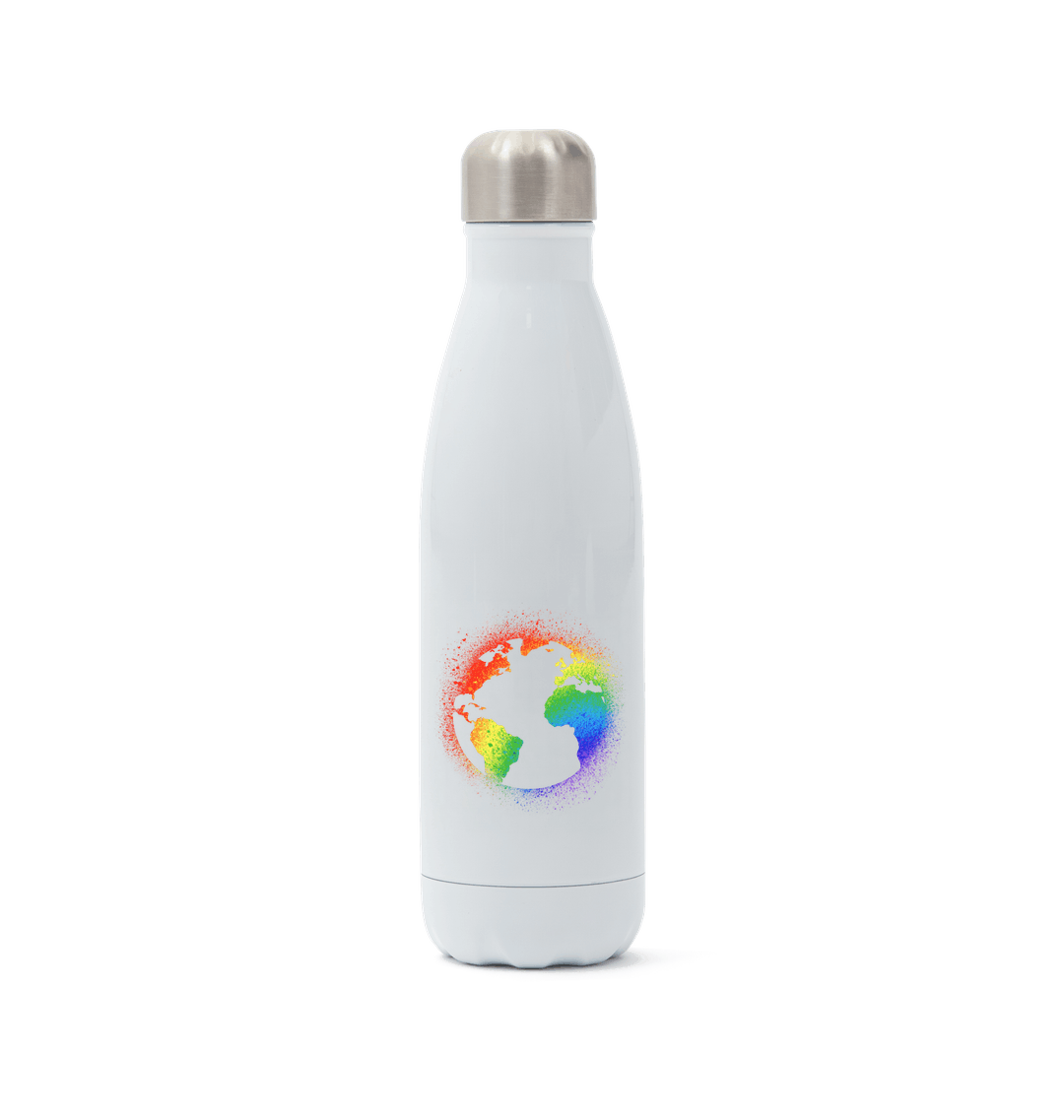 White Water Bottle Front