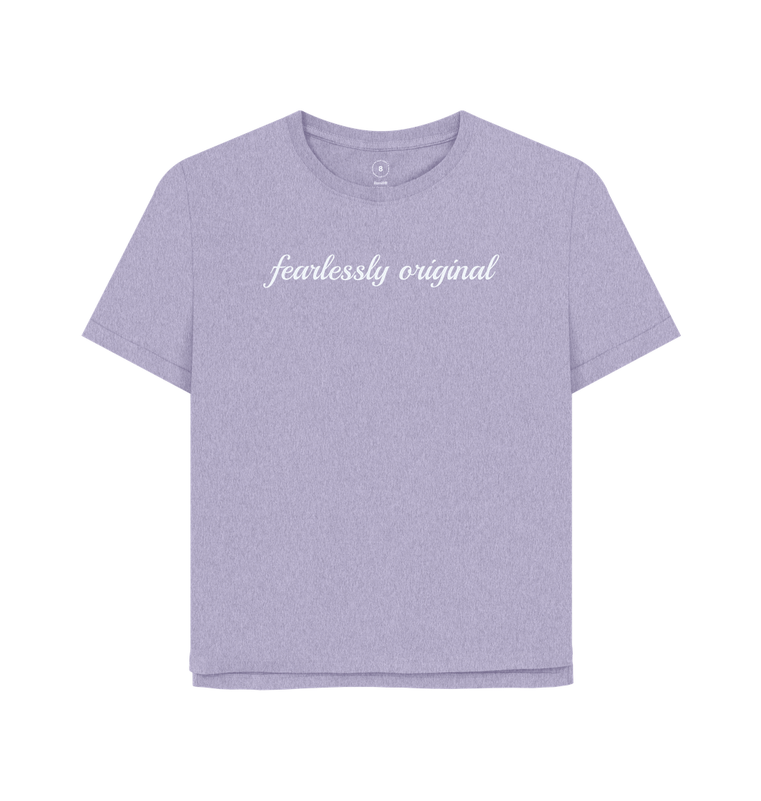 Lavender Printed T-shirt