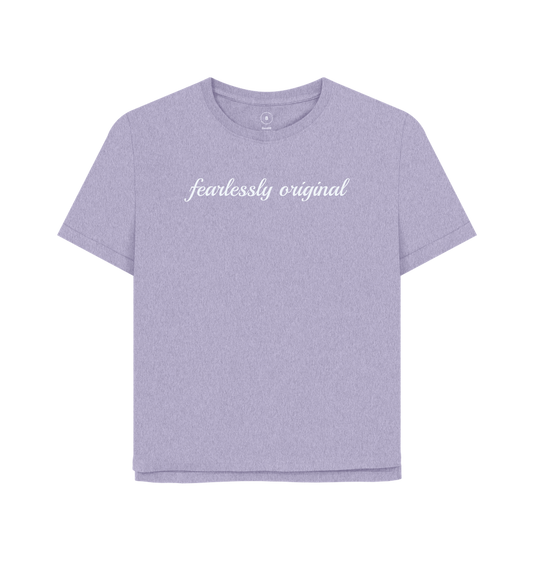 Lavender Printed T-shirt