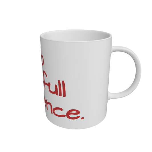 White Mug Front